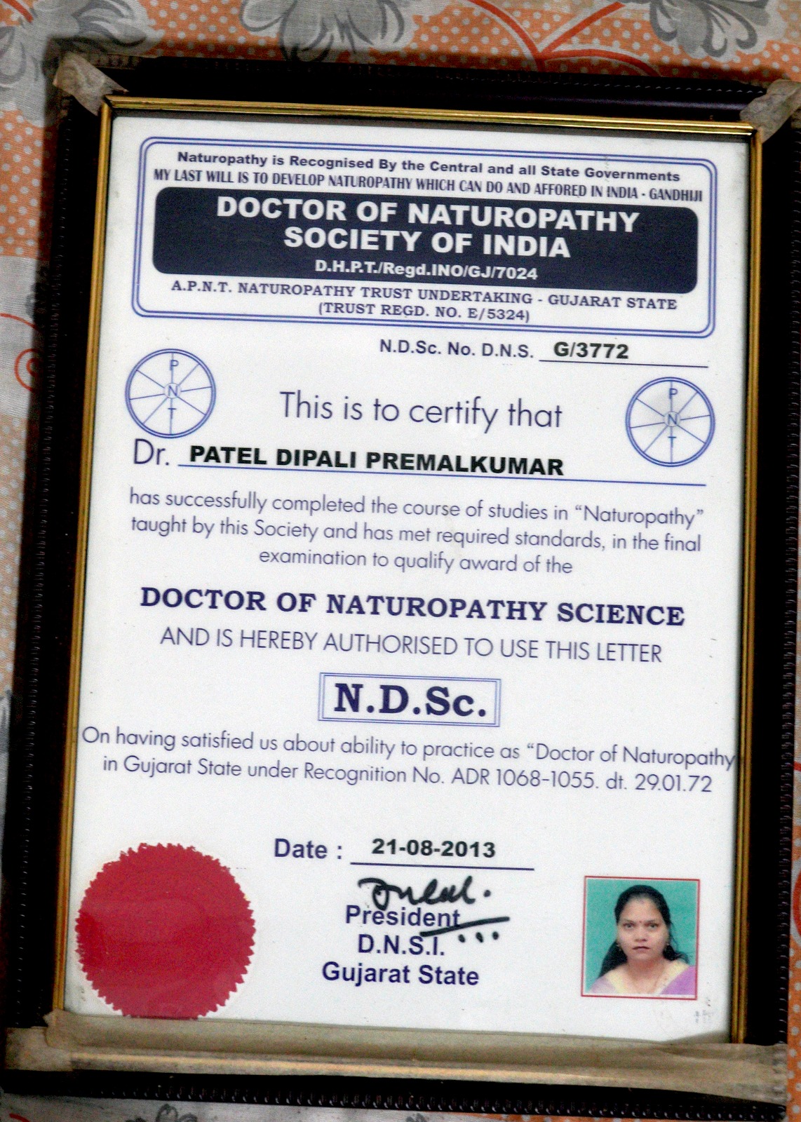 Certificate 3
